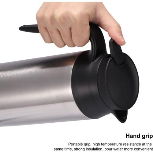 750ml Travel Thermosflask Thermos Water Coffee Bottle Stainless Steel Coffee Cup Mug Heat Cold Preservation