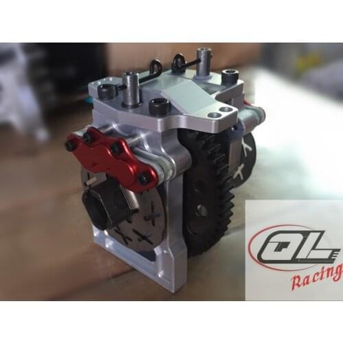 Aluminum Center differential Mount with brake set for 1/5 losi 5ive T ,rovan LT ,Kmx2 rc car parts