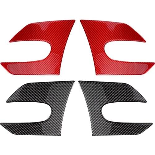 Carbon Fiber Car Side Turn Signal Air Vent Cover Trim Fender Stickers Auto Sticker Decals for Mini Cooper F55/F56