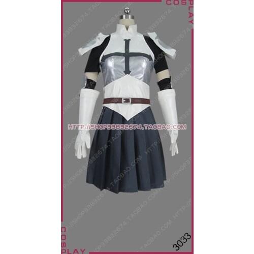 Fairy Tail Guild S-Class Mage Key of the Starry Sky arc Erza Scarlet Outfit Dress Cosplay Costume S002