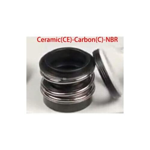 MB2/MG12-45/50/53/55/60/65/70 Ceramic Carbon NBR Rubber Water Pump Single Face Coil Spring Bellows Shaft Mechanical Seal
