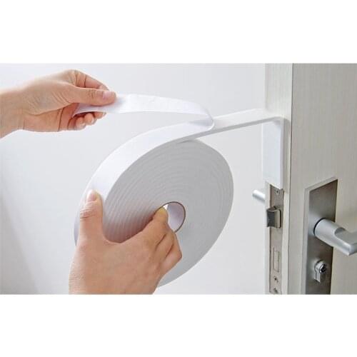 Soft 5M sealing strip Self-adhesive window car door noise insulation Rubber dusting tape Home Accessories