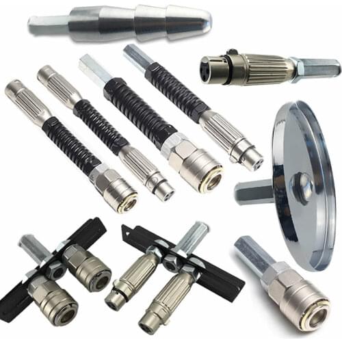 Sex Machine Attachments optional Sex dildos suction cup vac-u-lock 3XLR Bendable Spring Connector M6 M8 M10 American Screw