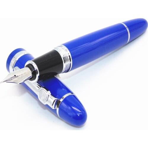 JINHAO 159 Blue Business office Medium Nib Fountain Pen New