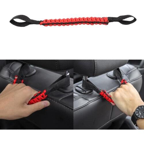 Handle Heavy Duty Universal Rear Seat Handle Car Accessories Headrest Grab Handshake For Jeep, Dodge, and More