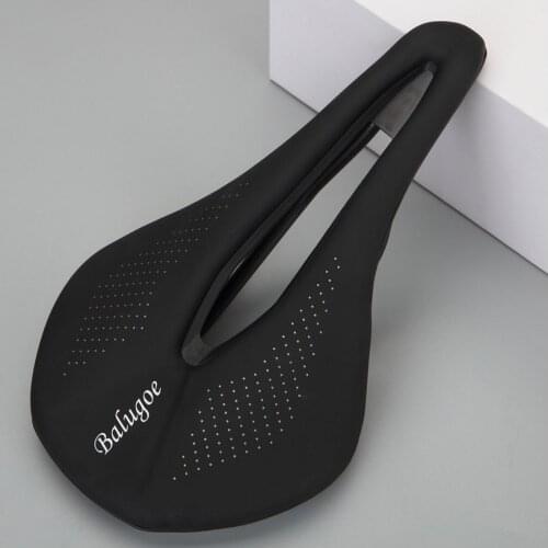 EC90 Bicycle Seat Saddle MTB Road Bike Racing Training Saddles Comfortable Gel Soft Breathable PU Leather Seat Cushion Parts