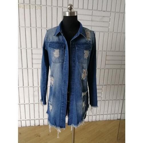 Женские джинсовые куртки Separqi China At AliExpress