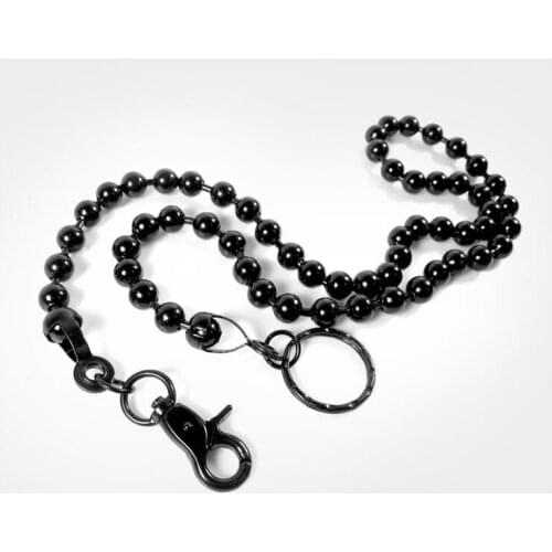 Punk Pants Chains Fashion Rock Waist Accessories Unisex Hip-hop Round Skull Pendant Rock Cowboy Pants Trousers WALLET Chain