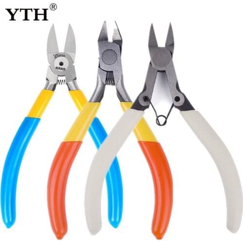YTH Mini cutting pliers wire cutter cable cutters electrical wire cable cutter clamps electrician set tools Diagonal Pliers