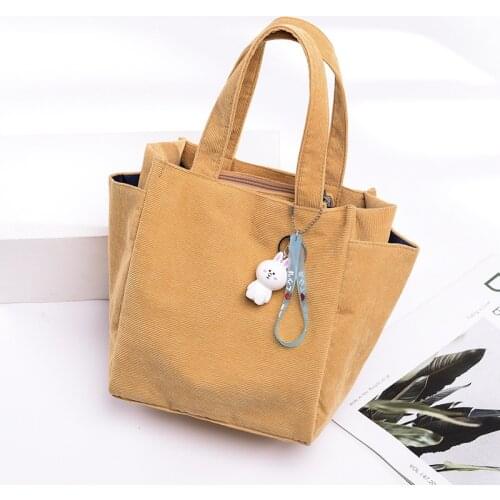 Hylhexyr Female Handle Shoulder Bag Portable Handbag Canvas Cotton Hand Carry Debris Out Small Leisure Tote Bags For Women