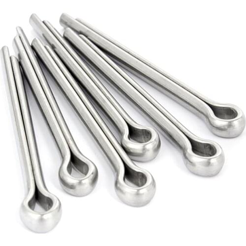1Pcs 5Pcs Split Cotter M6 M8 M10 Straight Split-Pins Pins Stainless Steel A2 Retaining