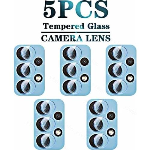 5Pcs For Samsung Galaxy A32 Glass Tempered Clear Glass for Galaxy A32 5G Screen Glass Lens film For Galaxy A32 4G A52 A72 M42 5G