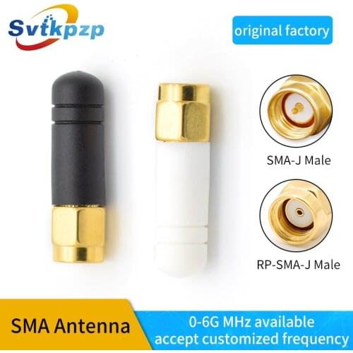 2PCS 3G / 4G / 5G Antenna 3dBi SMA Rubber Directional 2.4G Antennas Long Range WIFI Signal Booster High Gain Router Antenna