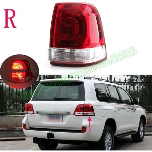 For Toyota Land Cruiser 2008-2011 LC200 Right Outer Rear Brake Tail Lamp Light