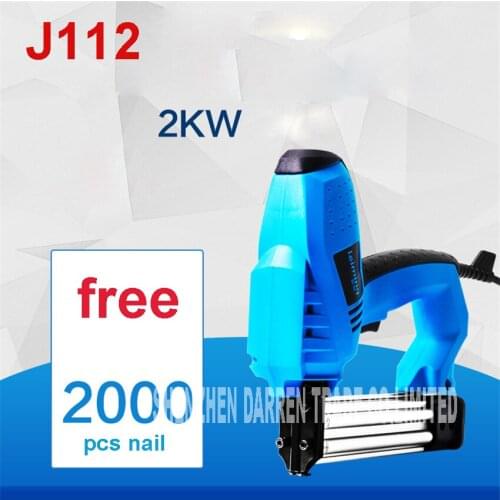 J112 Electric nailer 2000W nail gun framing nailer tools eletric nails gun electric power tools 220v