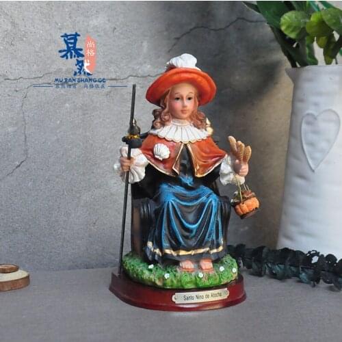 CATHOLIC CHRISTIAN VIRGIN LITTLE GIRL DECORATIONS CHRISTMAS CHURCH ORNAMENT FRIENDS GIFTS