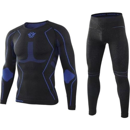 Winter Thermal Underwear Sets Outdoor Sports Fitness Warm Underwear Men Compression Long Johns Quick-drying Breathable Clothing