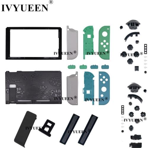 IVYUEEN Animal Crossing for Nintendo Switch Console JoyCon Joy Con Replacement Housing Shell Cover Front Back Case Limited