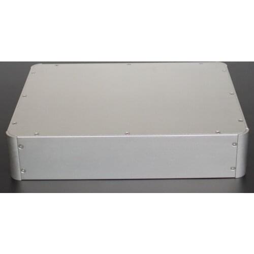 WA40 All aluminum amplifier chassis / Preamplifier case / AMP Enclosure DIY box (433 *90*333mm)
