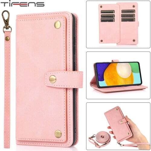 Leather Case For Samsung Galaxy A52 A72 A32 A12 A22 A51 A71 A41 A31 A21 A50 A70 A30 S A11 A40 A20 E A10 Wallet Flip Phone Cover