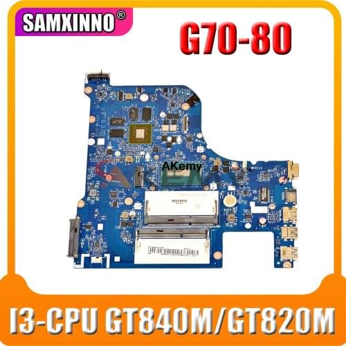 G70-80 motherboard For Lenovo G70-70 B70-80 Z70-80 motherboard AILG NM-A331 I3-5005U com GT840M/GT820M Teste 100% original