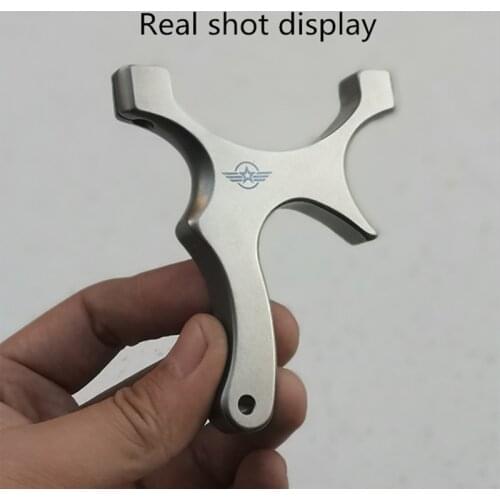 Outdoor catapult tool High precision shooting catapult Slingshot TC21 Titanium Alloy Used for hunting and shooting competitions