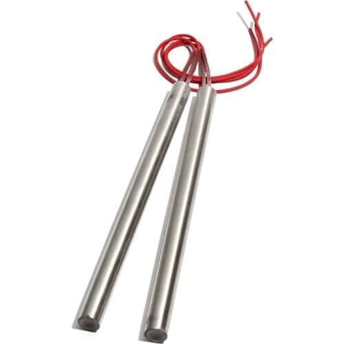 2PCS 18mm 380~500mm 201SUS Tubular Cartridge Heater 110V/220V/380V Electric Heating Pipe 1700W/1800W/1900W/2000W/2200W