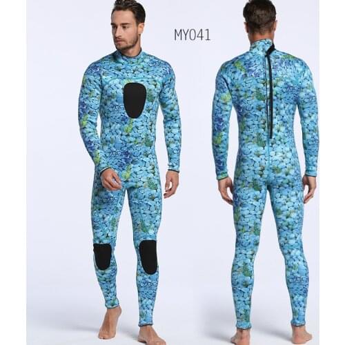 High Quality Neoprene Wetsuit 3mm MenS Scuba Diving Warm Wetsuit Full Set Of Swimming Surfing Kayaking Equipment Camouflage