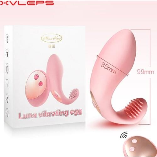 Xvleps Remote Vibrators Panties for Women Clitoris Stimulator Sex Machine Female Masturbator Tool Vagina Toy Couple Flirting Egg