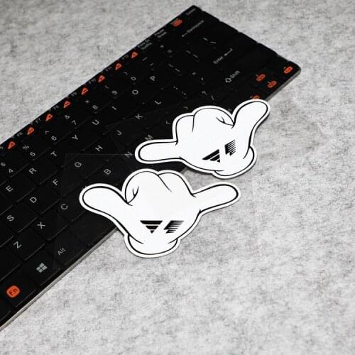 GalonDeco G105 10x6.5cm Japanese JDM D1 Gesture Fashion Car Racing Stickers Modified Car Decals Motorcycle Bike Helmet Stickers