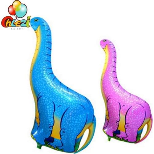 1pcs 96*68cm Dinosaur Balloons Aluminum Foil Balloon Jurassic World Globos Party for Dinosaur Party Supplies Kids Birthday Gift