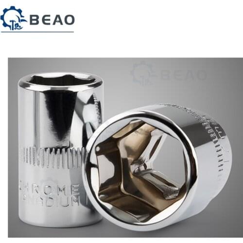 1Pcs Hex Bit Socket 3/8" Square Drive Allen Key Wrench Tools For Pneumatic Tools Chrome Vanadium Steel Hot Sale