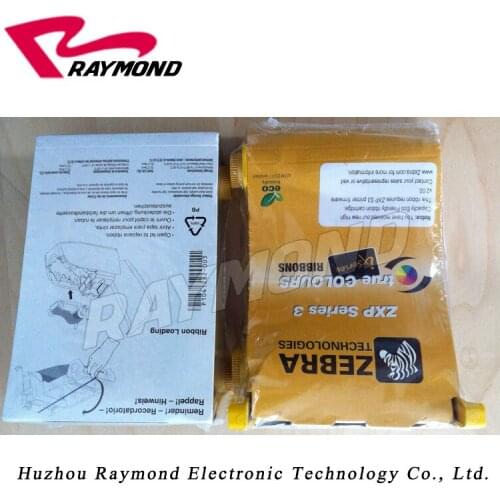 Original Zebra ZXP3 800033-301 Black Monochrome Ribbon - 2000 prints,for use with ZXP Series 3 Card Printer