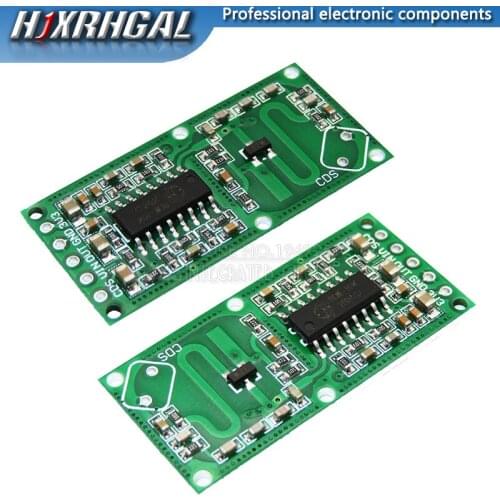 5PCS RCWL-0516 Microwave Radar Sensor Module Human Body Induction Switch Module Intelligent Sensor