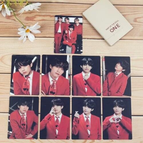 8pcs/set KPOP Bangtan Boys New Album MAP OF THE SOUL ON:E LOMO Cards Photocards Poster JIMIN JIN SUGA J-HOPE JUNG KOOK Gifts