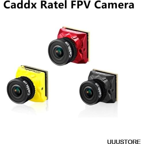 Caddx Ratel HDR OSD 1200TVL Analog FPV Camera 16:9 4:3 NTSC PAL Switchable 1.66 2.1mm Lens for FPV RC Drone
