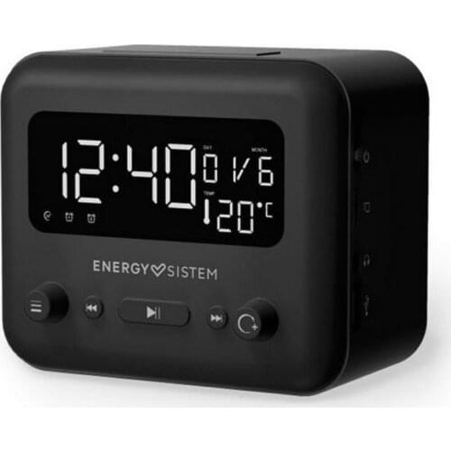 Bluetooth Energy Sistem Clock Speaker 2 Bluetooth Graphite LED Bluetooth 5W