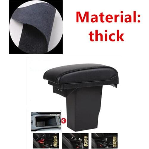 For peugeot 2008 armrest box dedicated 2012 2013 2014 2015 2016 2017 2018 2019