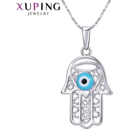 Xuping Elegant Palm Shape Pendant New Arrival High Quality Jewelry Charm Design for Women Christmas Gift M3-30190