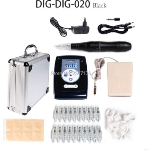 Electric Permanent Makeup Machine Eyebrow Makeup Kits Lips MTS Tattoo Machine Kit free shipping