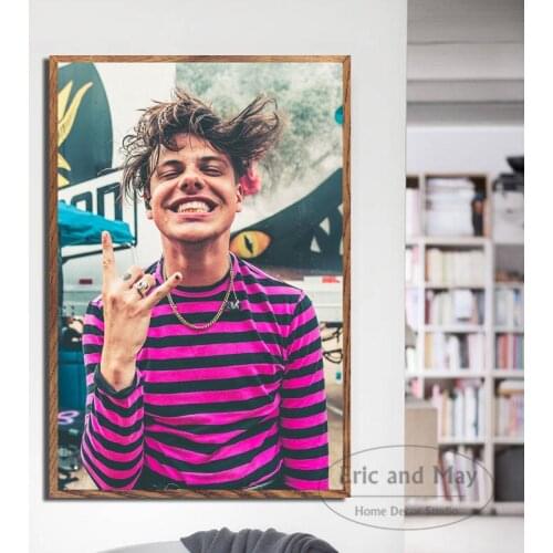 Hot Yungblud Rock Music Singer Star Canvas Painting Posters And Prints Pictures On The Wall Nordic Decoration Home Decor Quadro