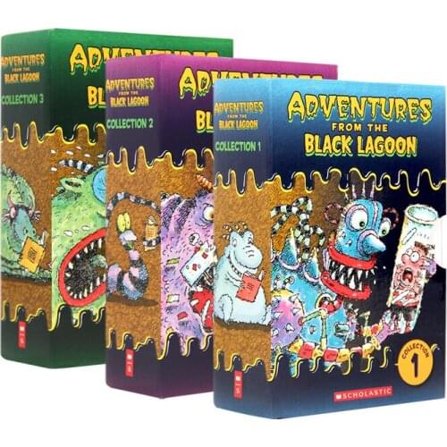 4-12 year 30 book/set Black Lagoon Adventures English Picture Book Extra curricular chapters bridge interesting story books