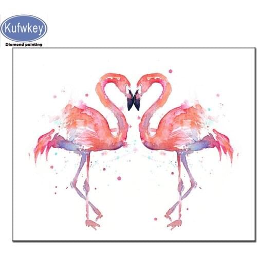 Mosaic,set,Full Drill,Flamingo,diamond embroidery,5d diamond painting,Cross Stitch,3D rhinestones embroidery,Home Decor
