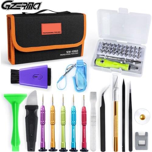 GZERMA Multi Disassembly Hand Tool Kit Precision Screwdriver Set Cell Phone Repair Tools Set for iPhone Electronics Laptop PC