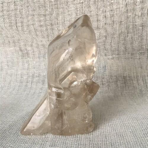 Natural quartz crystal skull for sale Stones and crystals home decoration decorative crystal crania