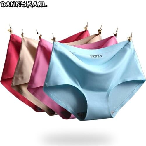 Summer Plus Ladies Underwear Womens Panties Seamless Triangle Big Yards Of Female Briefs Intimates Quick Dry