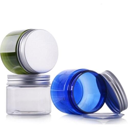 Wholesale 200pcs/lot 30g Empty PET Plastic Cream Jar, 1 oz Jar For Child Safe, 30ml Cosmetic Container