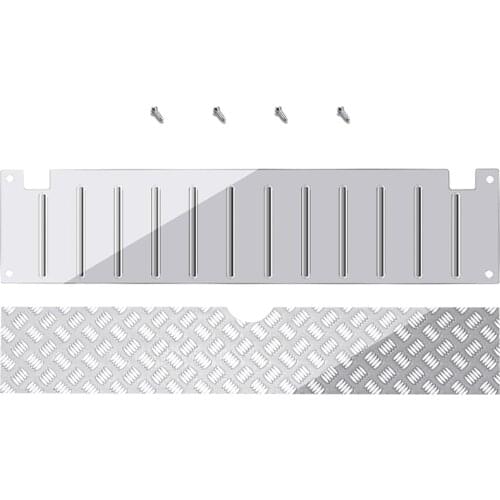 RC Decoration Accessories, Metal Toolbox Protection Skid Plate Decorative Sheet for WPL C14 C24 RC Car