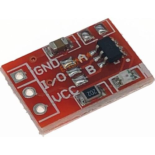 1pcs TTP223 Touch button module single path reconstruction Self-Lock Module for