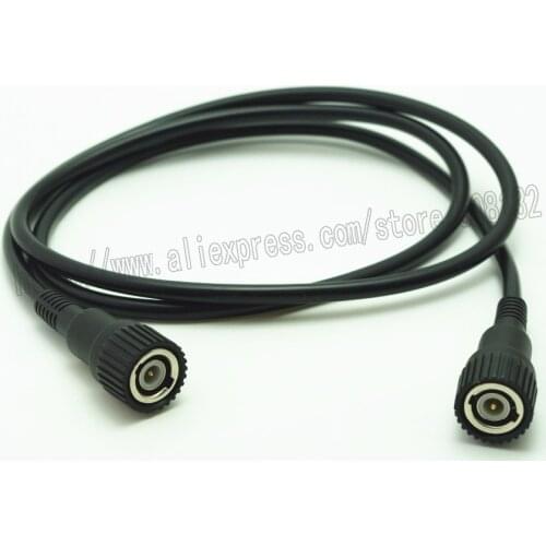 BNC Male at the each end connected with the flexible RG58/50 coaxial lead test